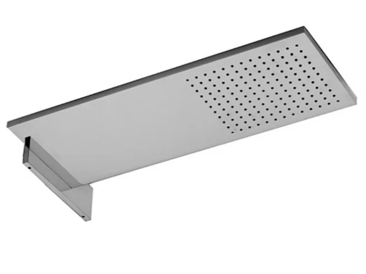 Верхний душ Fantini Milano 180х490, матовая натуральная сталь (86 93 8036B)