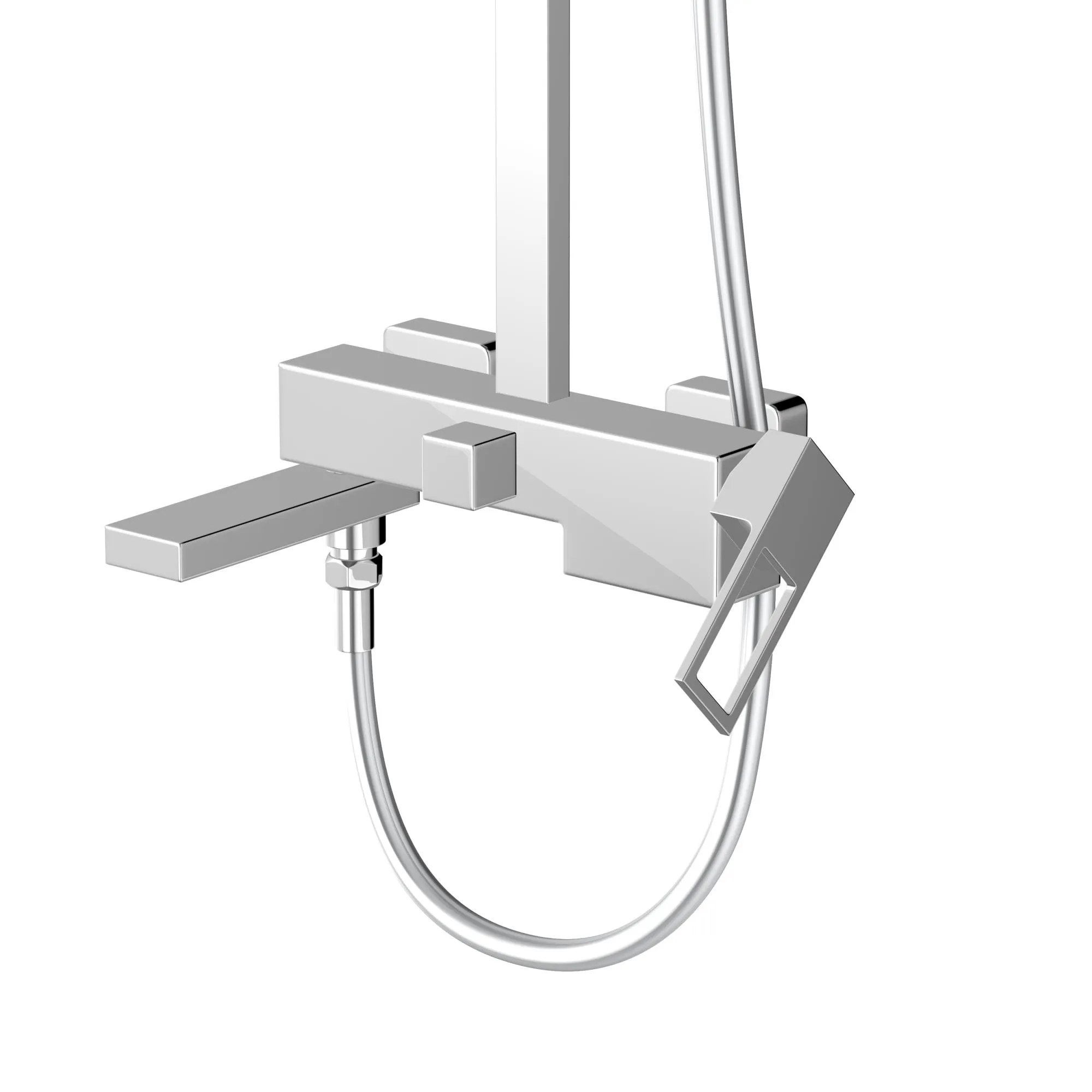 Душевая стойка BelBagno Luce, хром (LUC-VSCM-CRM)