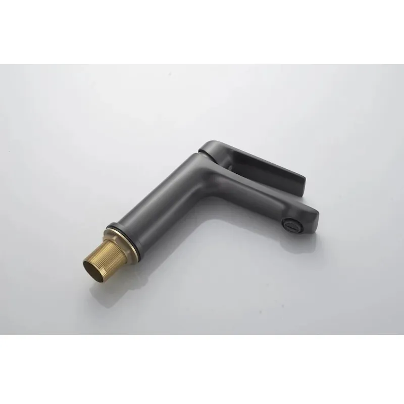 Cмеситель для раковины Knotlor KN-60/GM, оружейная сталь