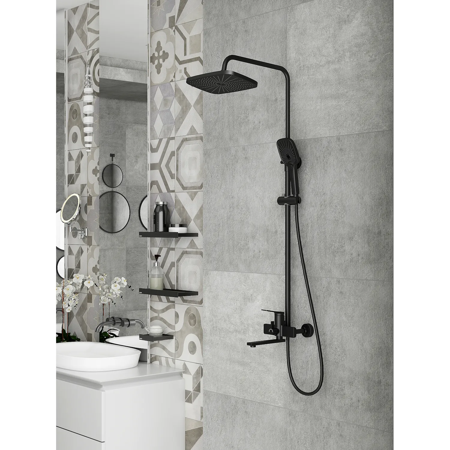 Душевая система Splenka для ванны и душа (S40.24.06)