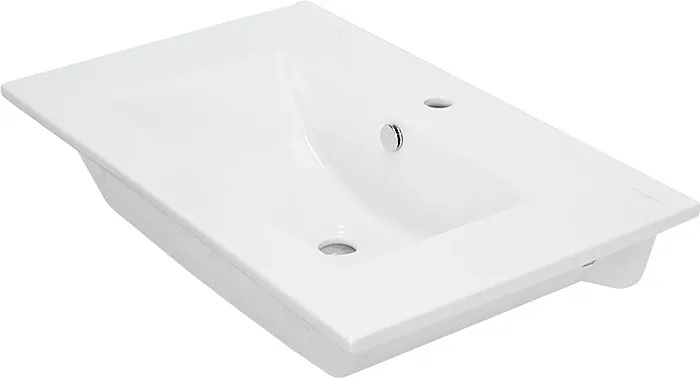 QUADRO 75 Умывальник (WB.FN/Quadro/75-C/WHT.G/S1)