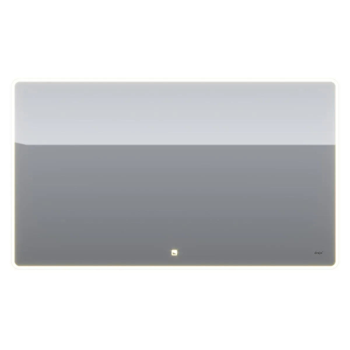 Зеркало Dreja Point 120x70 см, белый