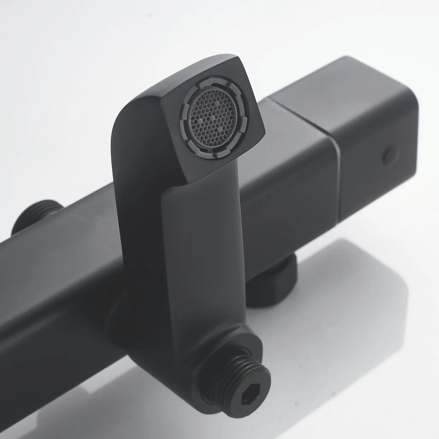 Душевая система c термостатом Shevanik S3096H, черный