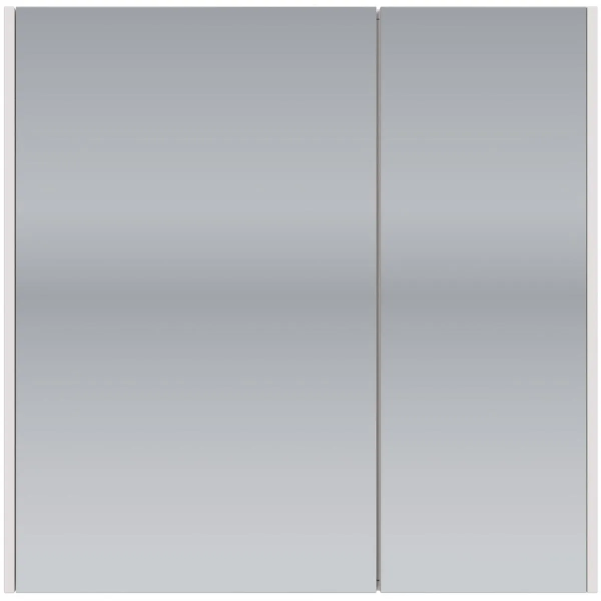 Зеркальный шкаф Dreja Prime 70 см, белый