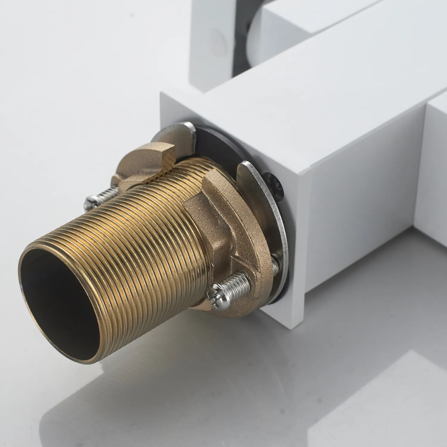 Смеситель для кухни с подключением фильтра Shevanik S148C, белый