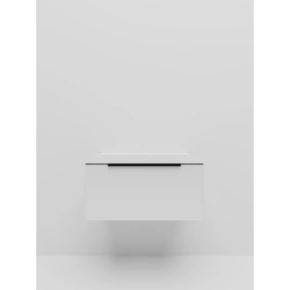 Тумба под раковину подвесная La Fenice SIMPLA FNC-01-SIM-B-80, белая