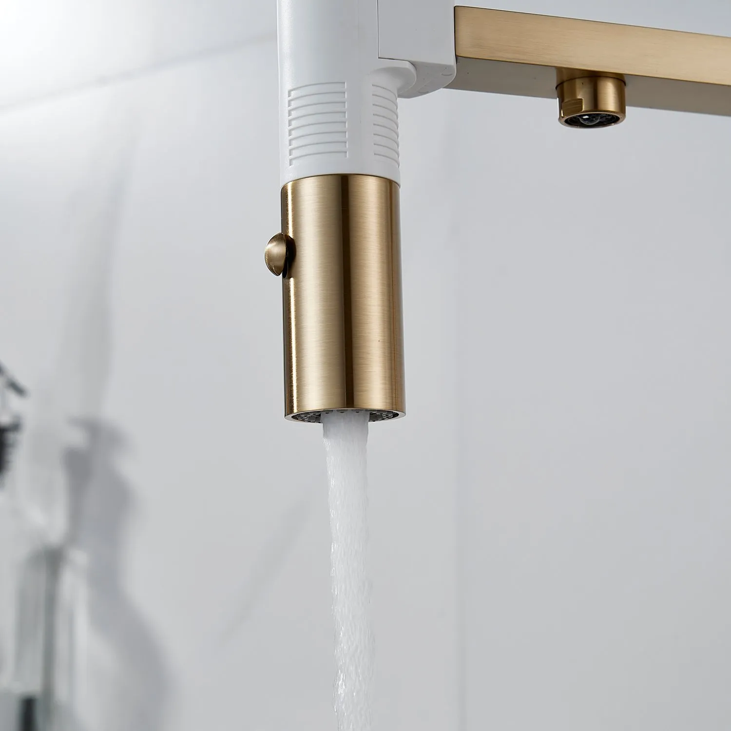 Смеситель для кухни Rose R958G, золотой сатин