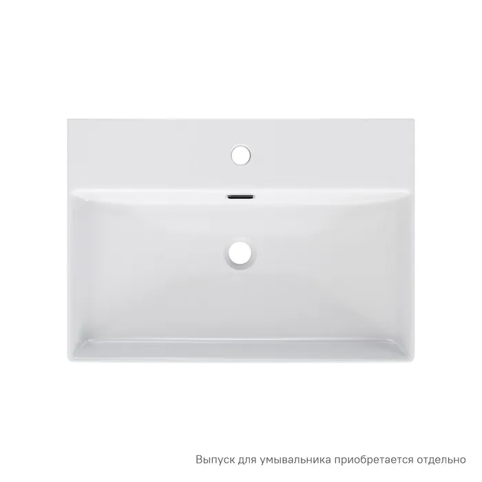 Умывальник накладной/подвесной, белый глянцевый, Bild, IDDIS, BILWS60i27