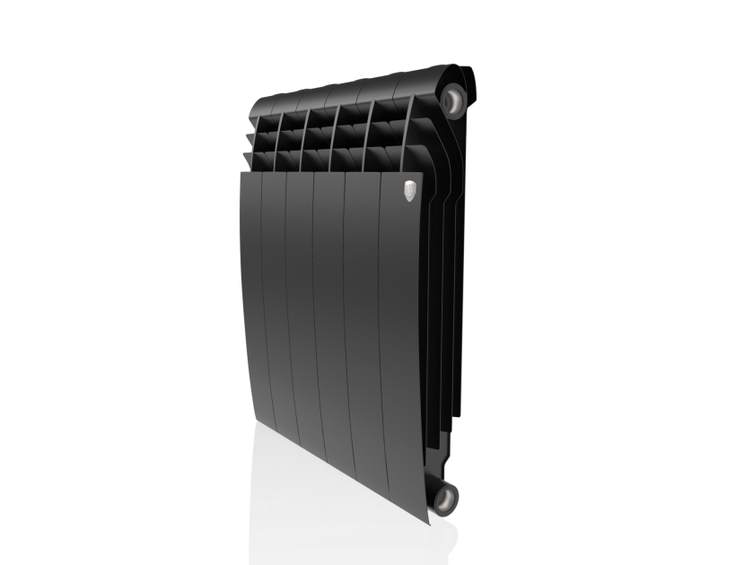 Радиатор биметаллический Royal Thermo BiLiner 350 Noir Sable 6 секций