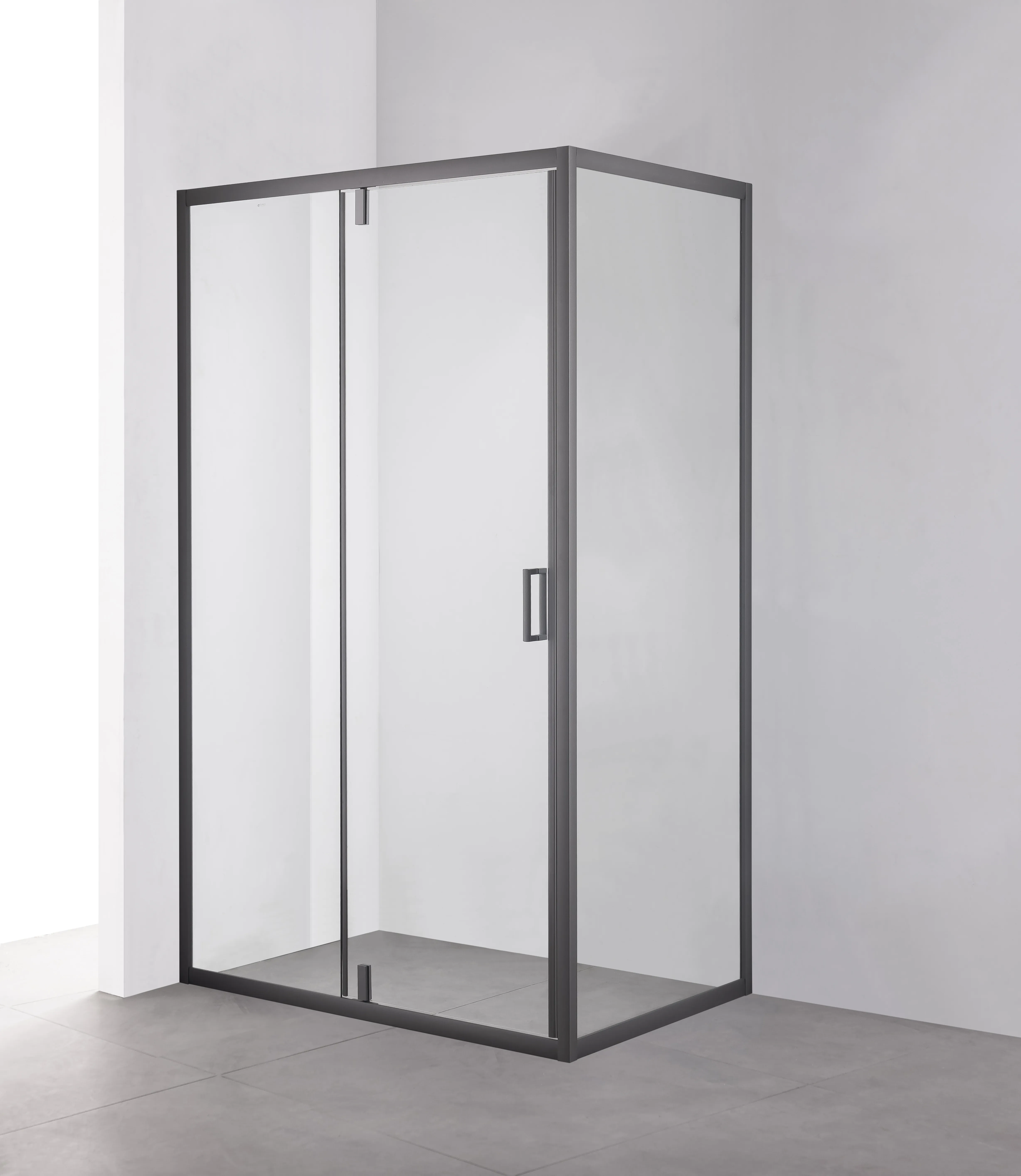 Душевой уголок OLIVE'S DUERO, прямоугольный, 1200*800*1950 мм, черный (DR-128CR-SW-GB)