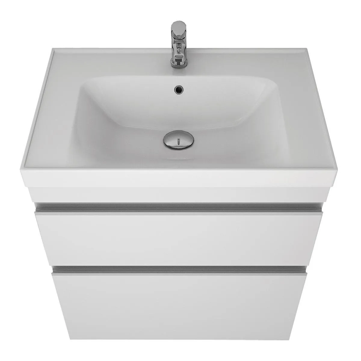 Тумба под раковину подвесная/напольная Dreja Grace Plus 70 см, белый