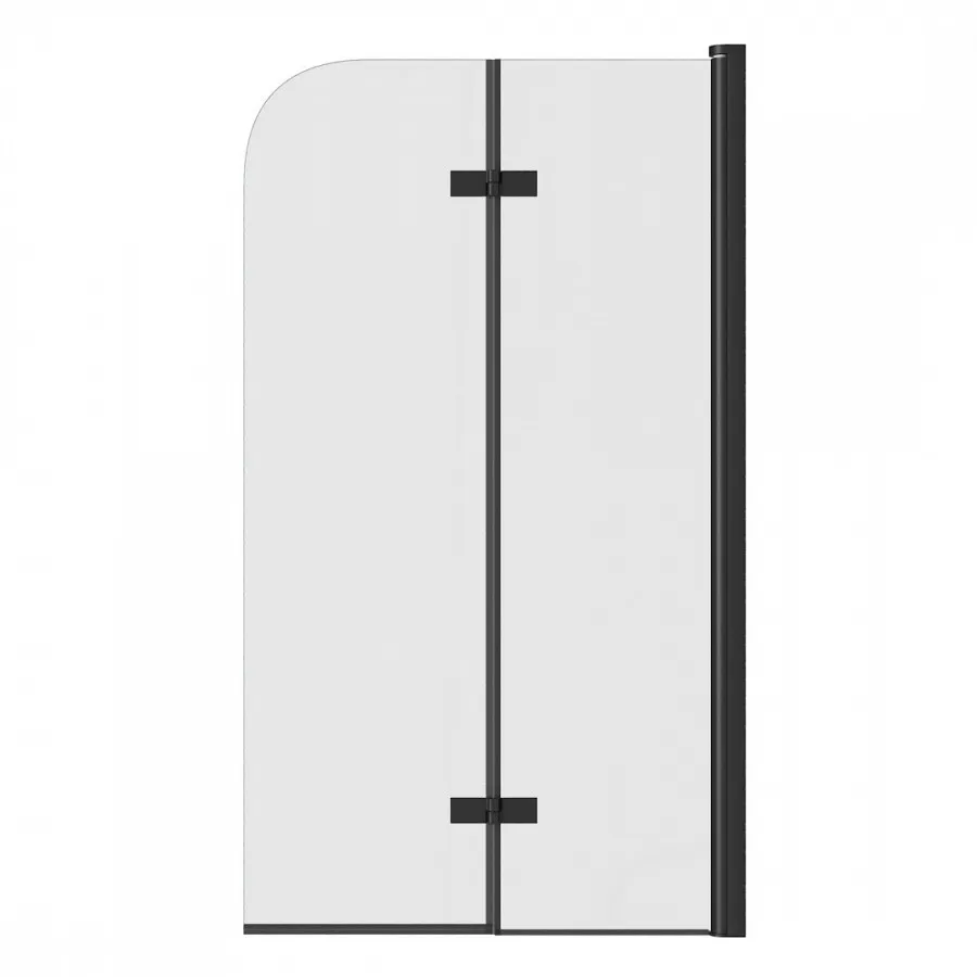 Шторка на ванну 80х140 см Maretti Valentina VA41R8014097-560, профиль черный