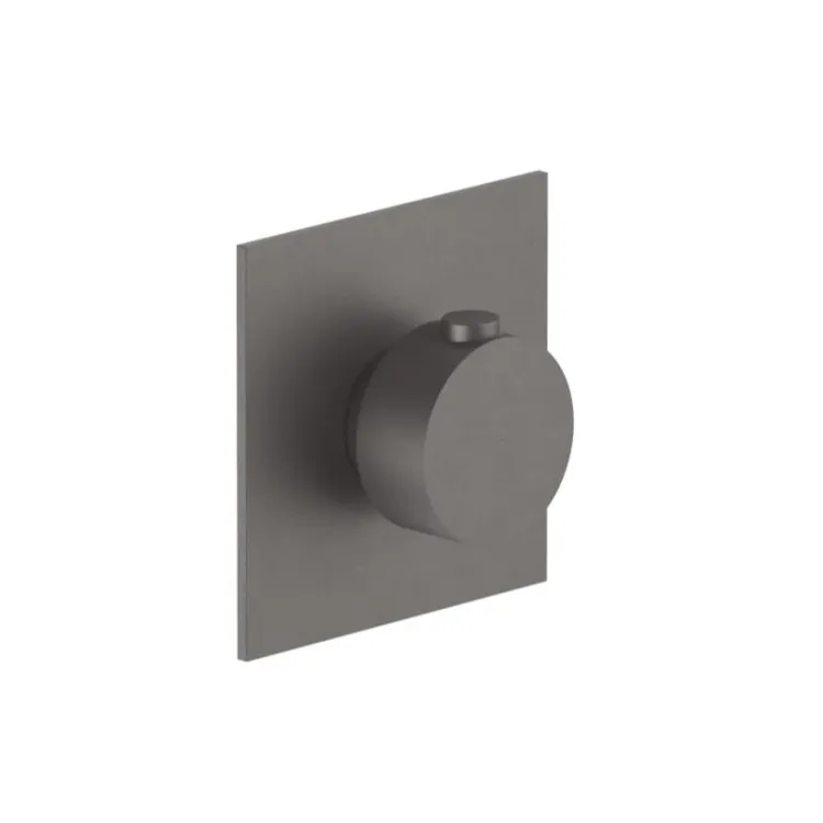 Смеситель для душа Fantini AF/21, на 1 потребитель, Matt Gun Metal PVD (27 P5 A900B)