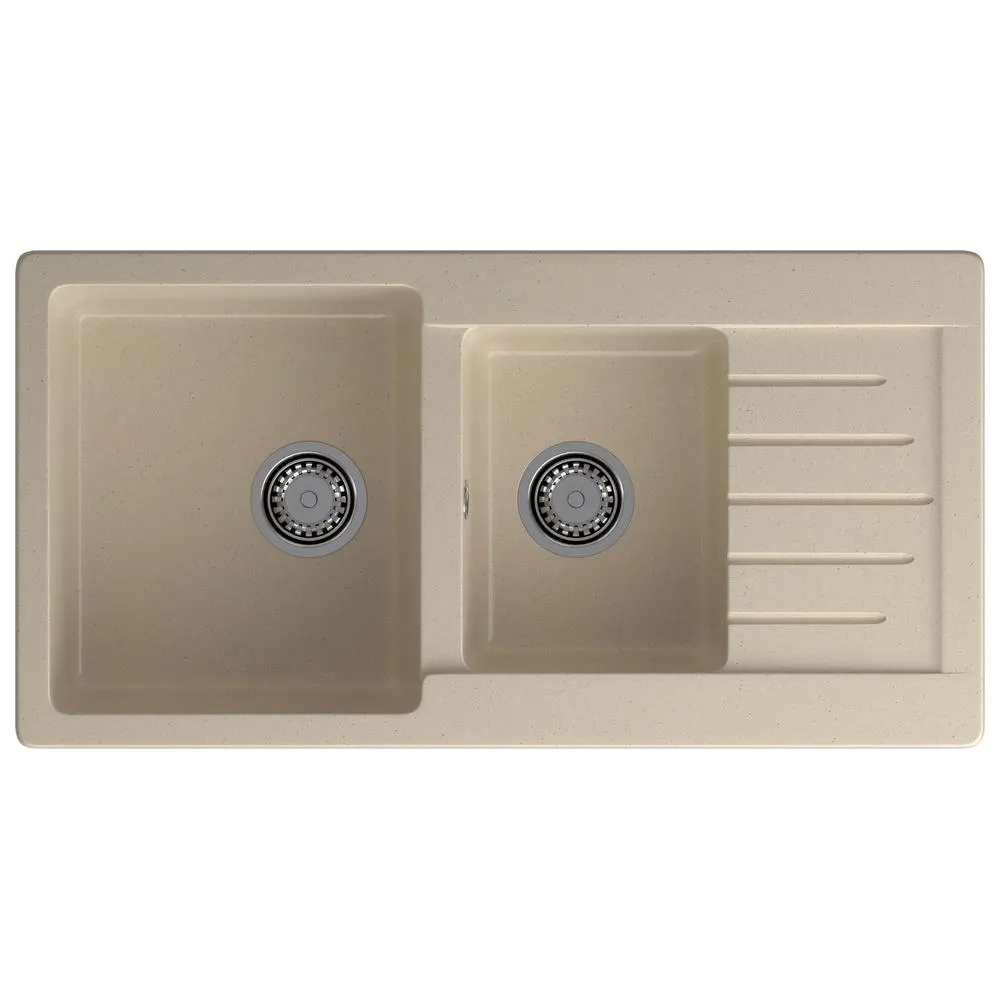 Кухонная мойка GranFest PRACTIK 980KL, кашемир