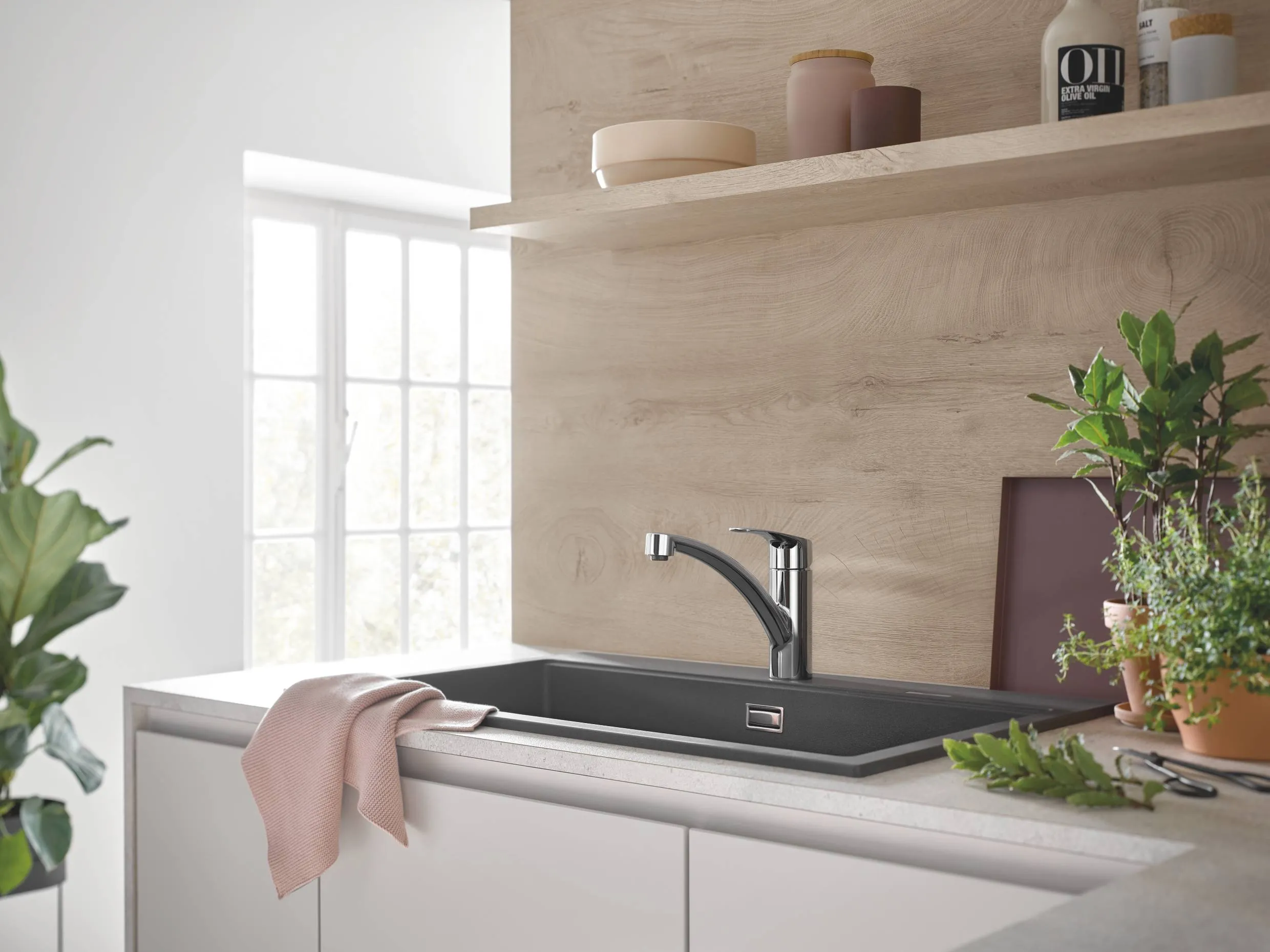 Смеситель для кухни GROHE Eurosmart стандартный, хром (арт. 33281003)