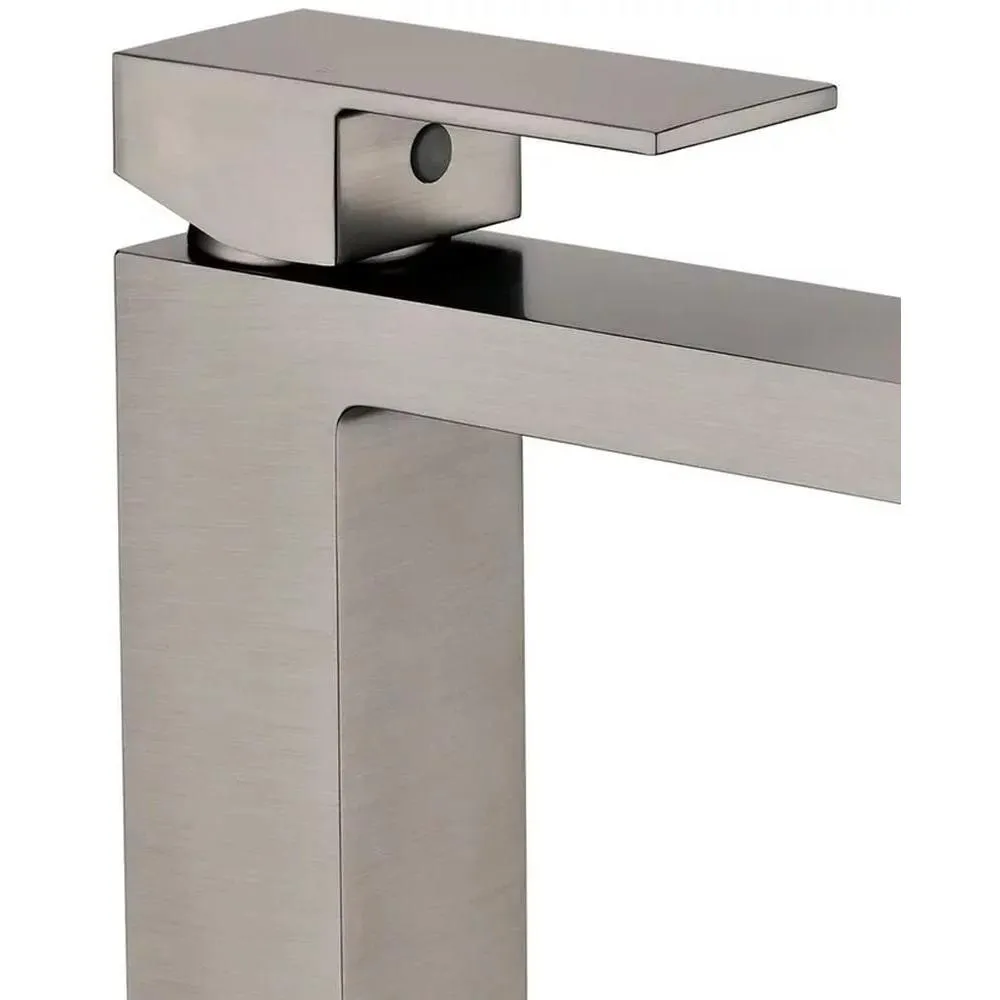 Смеситель для раковины высокий Grocenberg GB3008BG, графит