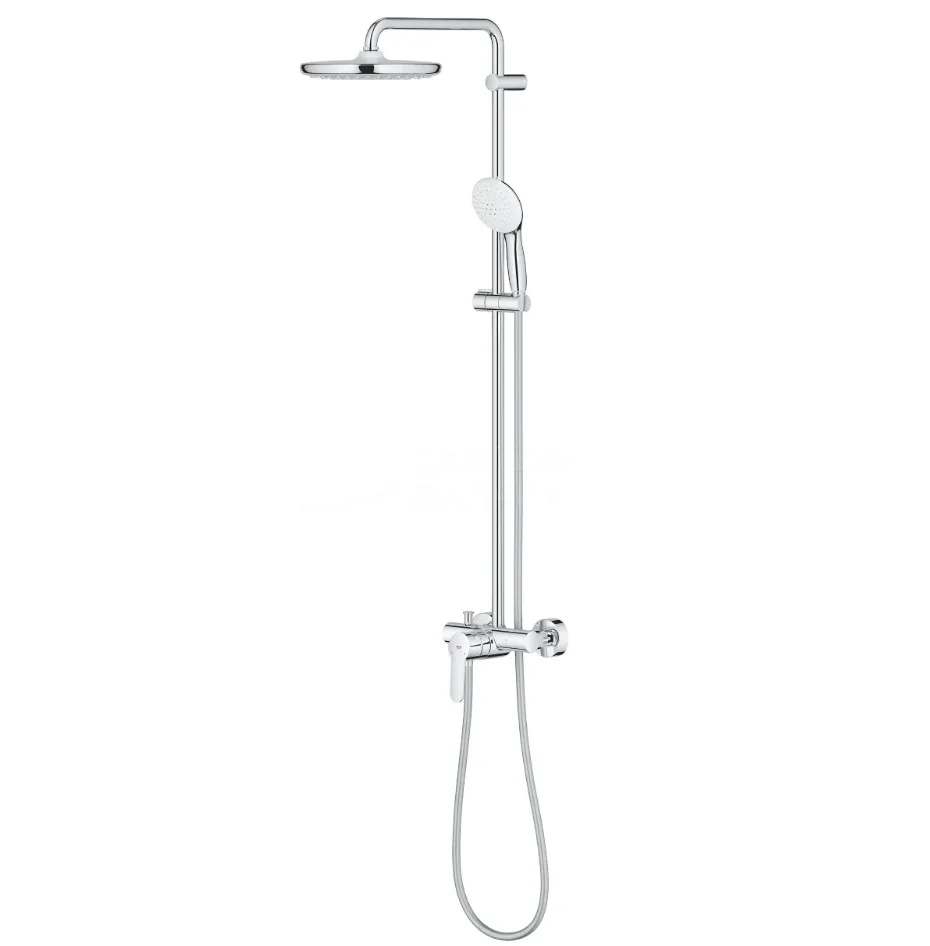 Душевая система GROHE Tempesta System 250 поворотная с термостатом, с изливом (26672001)