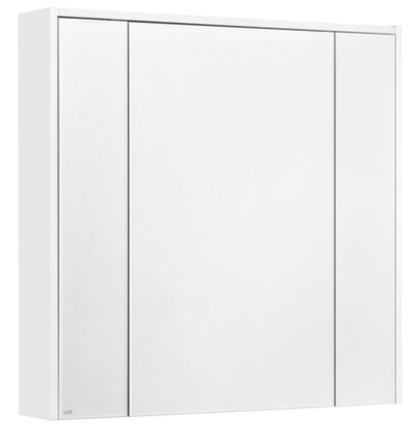 Зеркальный шкаф Roca Ronda (ZRU9303009) (80 см) белый глянец