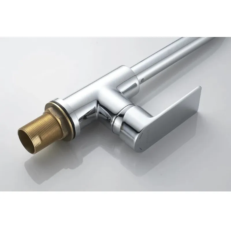 Смеситель для кухни Knotlor KN-31, хром