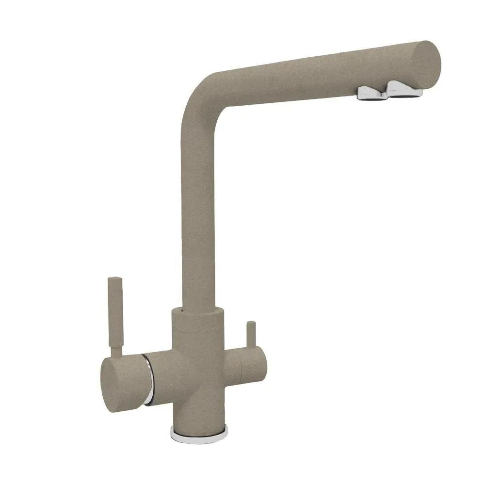 Смеситель для кухни с подключением фильтра Florentina АЛЬДО 333.40H.2123.104, бежевый