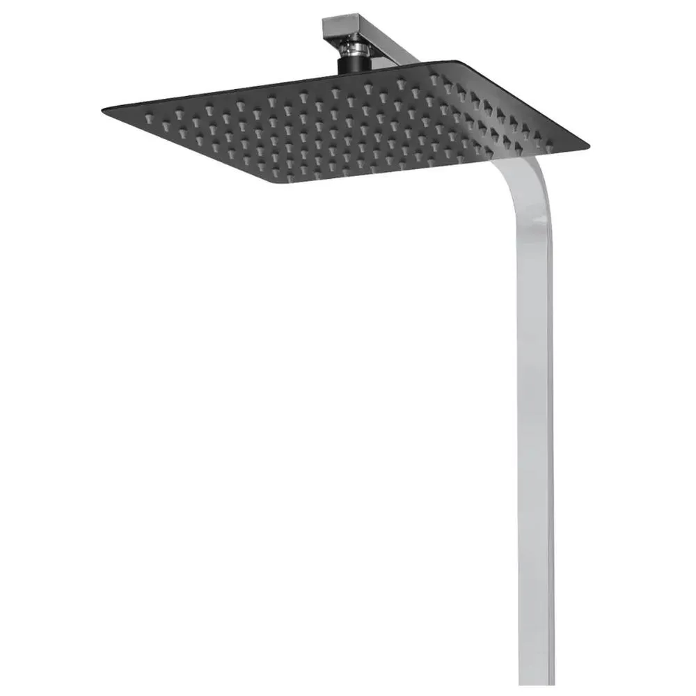 Душевая система Hansberge H5077BC, черный/хром