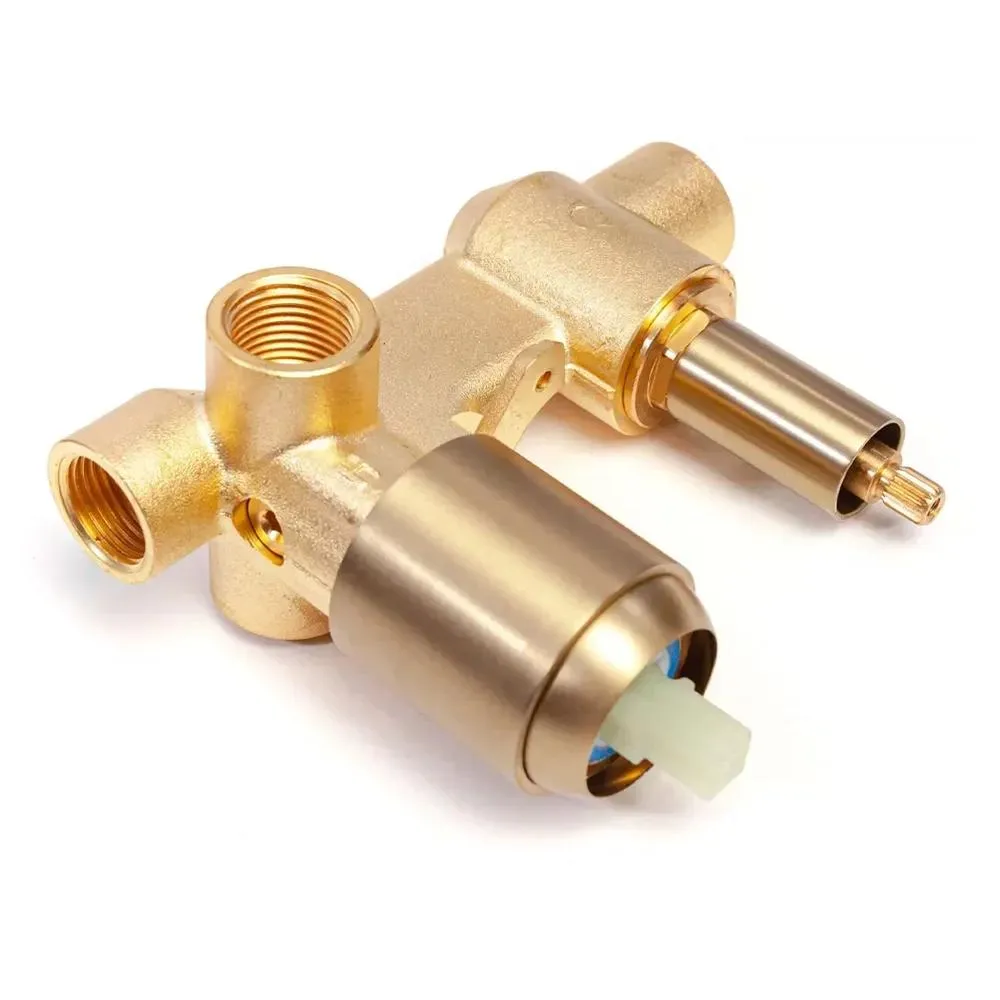 Душевая система встраиваемая (без излива) Hansberge H6090BR, бронза