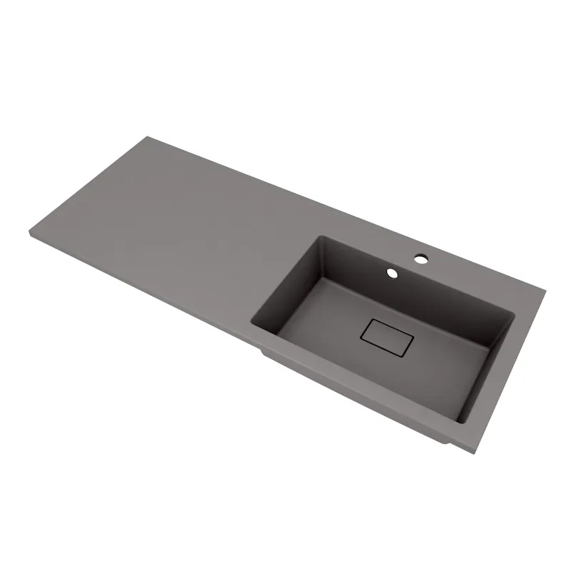 Раковина Florentina Аванти 120 см 10.310.0R120.307, серый шёлк