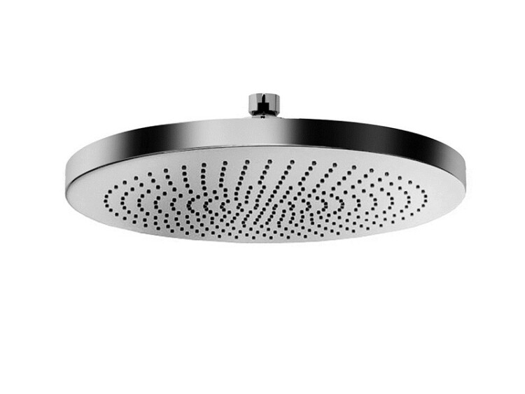 Верхний душ Fantini Nostromo, 360х360х25, матовая натуральная сталь (86 93 8084)