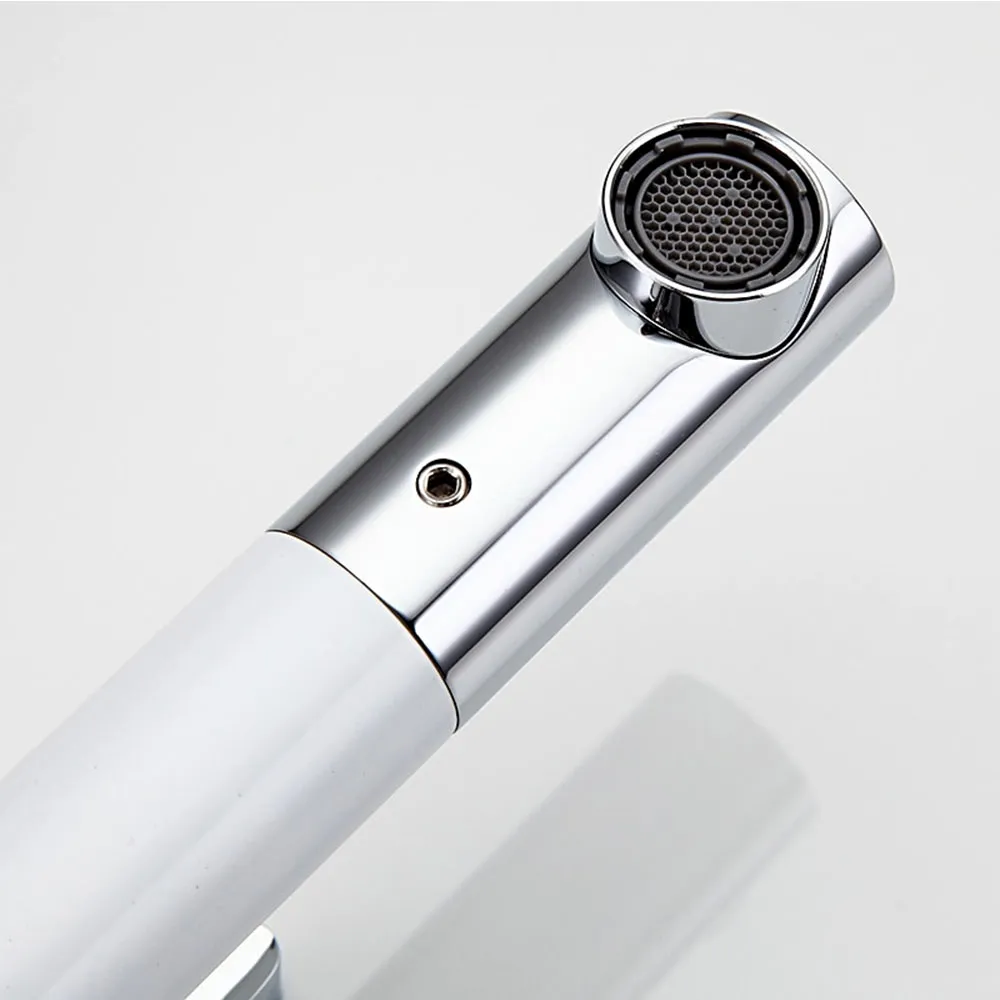 Смеситель для раковины Frap F1052-14, белый