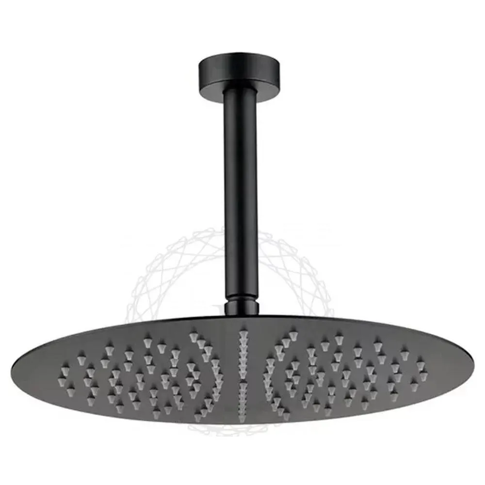 Душевая система встраиваемая FILARETE Roun FL1024BL, черный