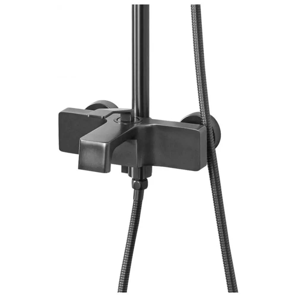 Душевая система Hansberge H5065BG, графит