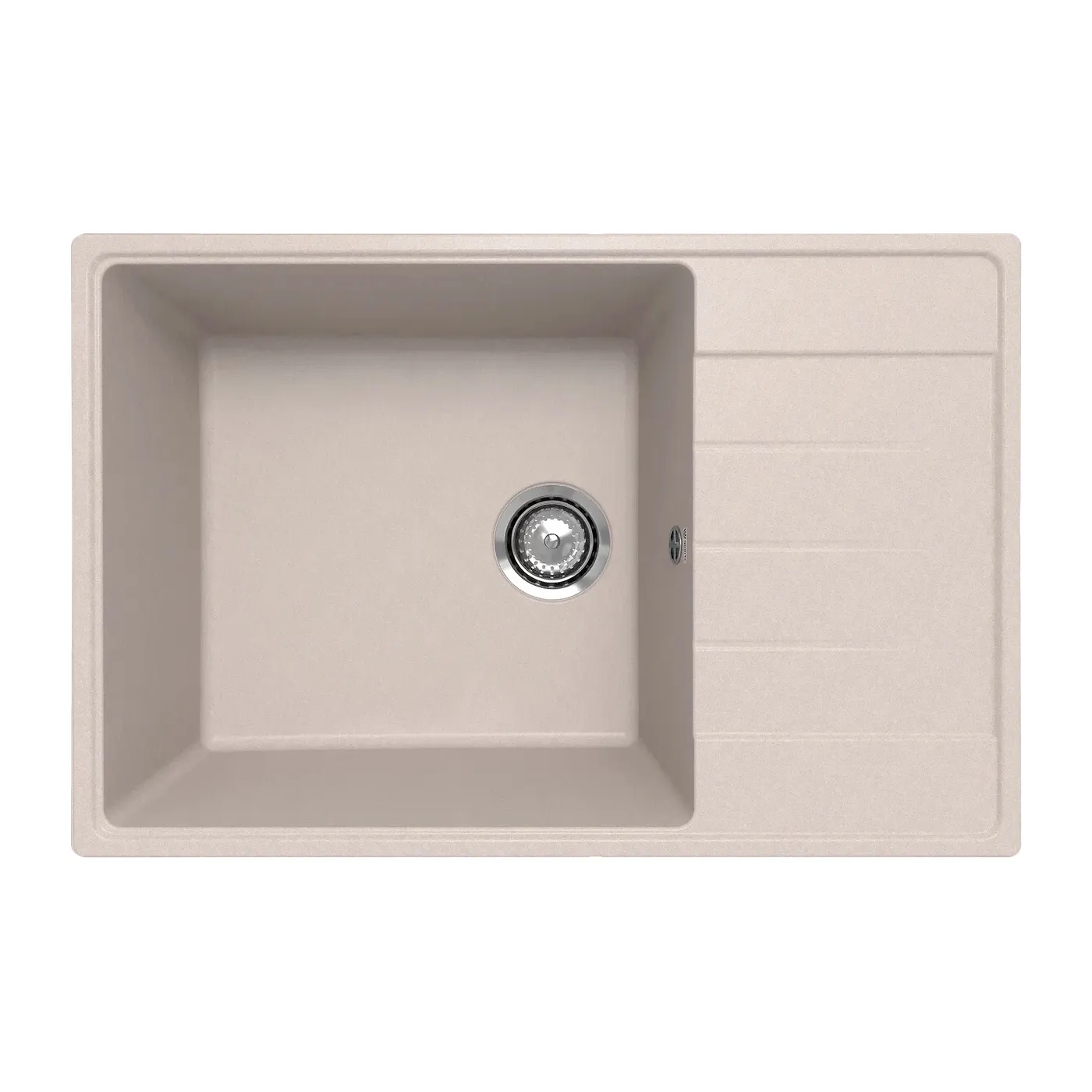 Кухонная мойка Ulgran Quartz Prima 760-10, песок