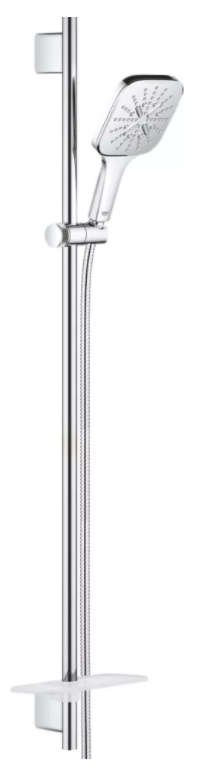 Душевой гарнитур вида струи Grohe Rainshower SmartActive 130 3, хром (26587000)