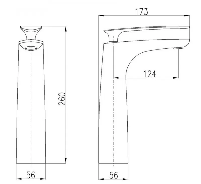 Смеситель для раковины Rav Slezak Tigris TG130.5