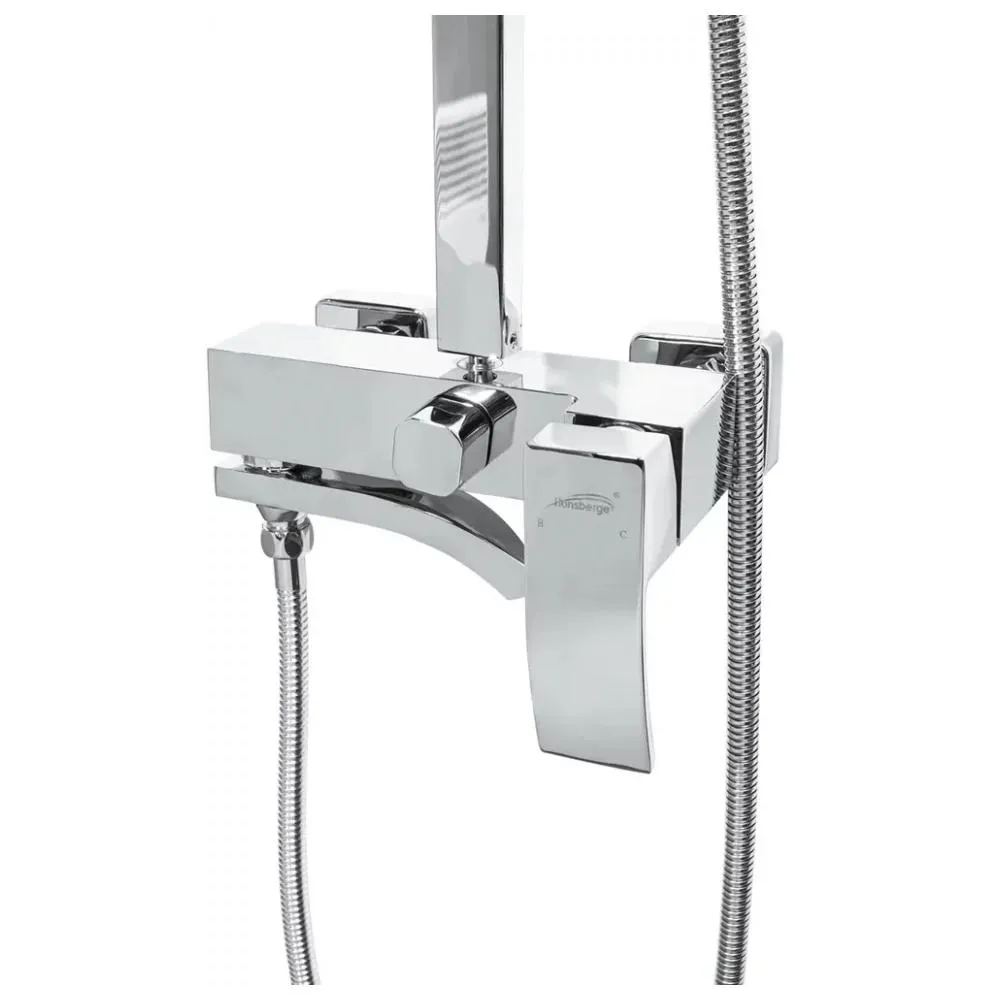 Душевая система Hansberge H5077C1, хром