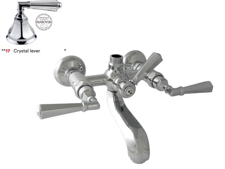 Смеситель для ванны и душа Nicolazzi Teide Metal, Chrome (1900 CR 05)