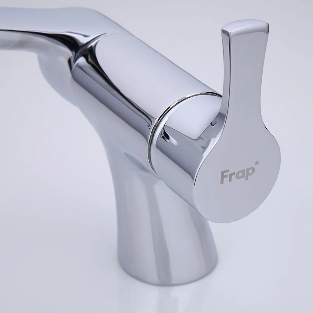 Смеситель для раковины с душем Frap F1252, хром