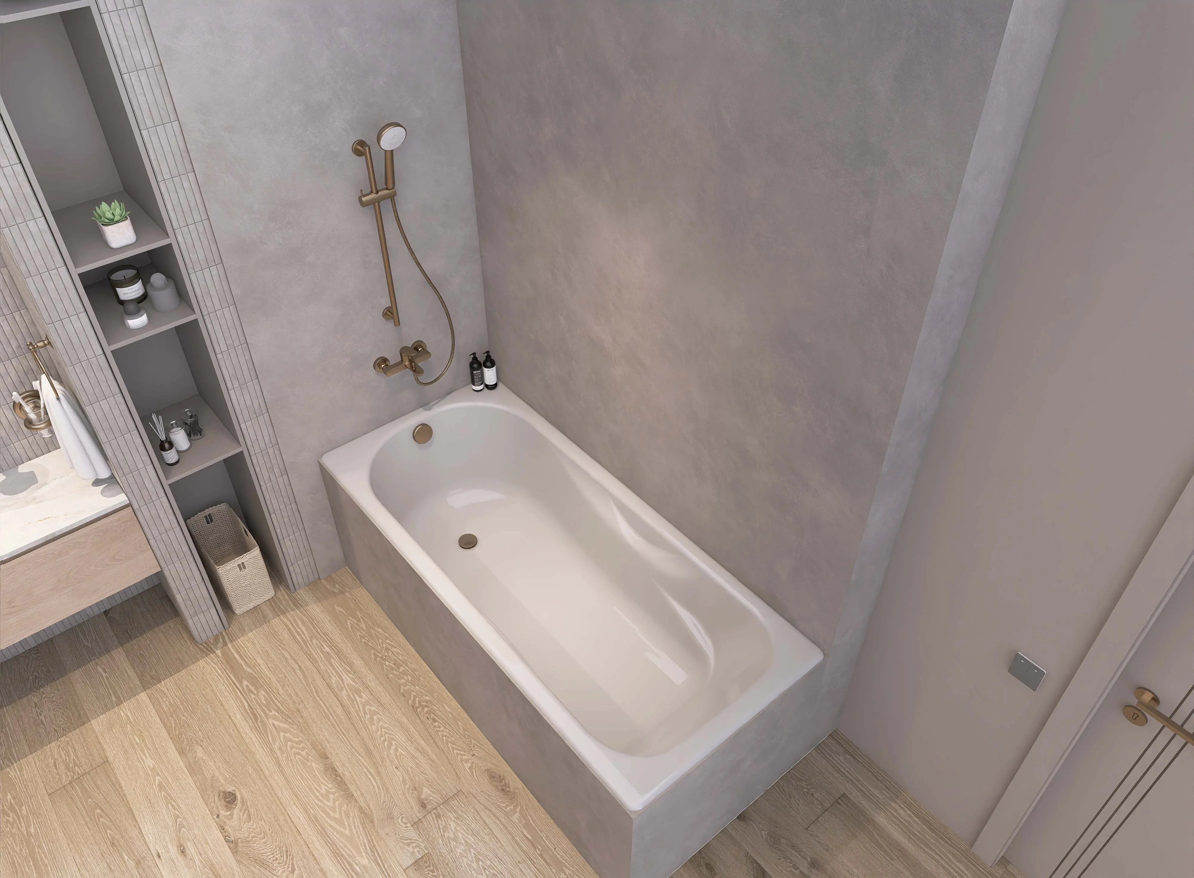 Wotte Comfort 1800х800х462 ванна чугунная (БП-э00д1475)