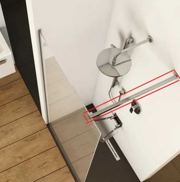 Держатель Ravak Walk-In W SET-900 Free (GWD01000A096)