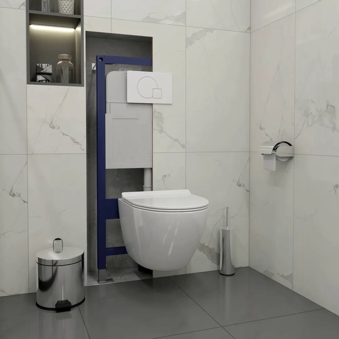 Клавиша смыва Maretti Elio AC12EL-740, белый