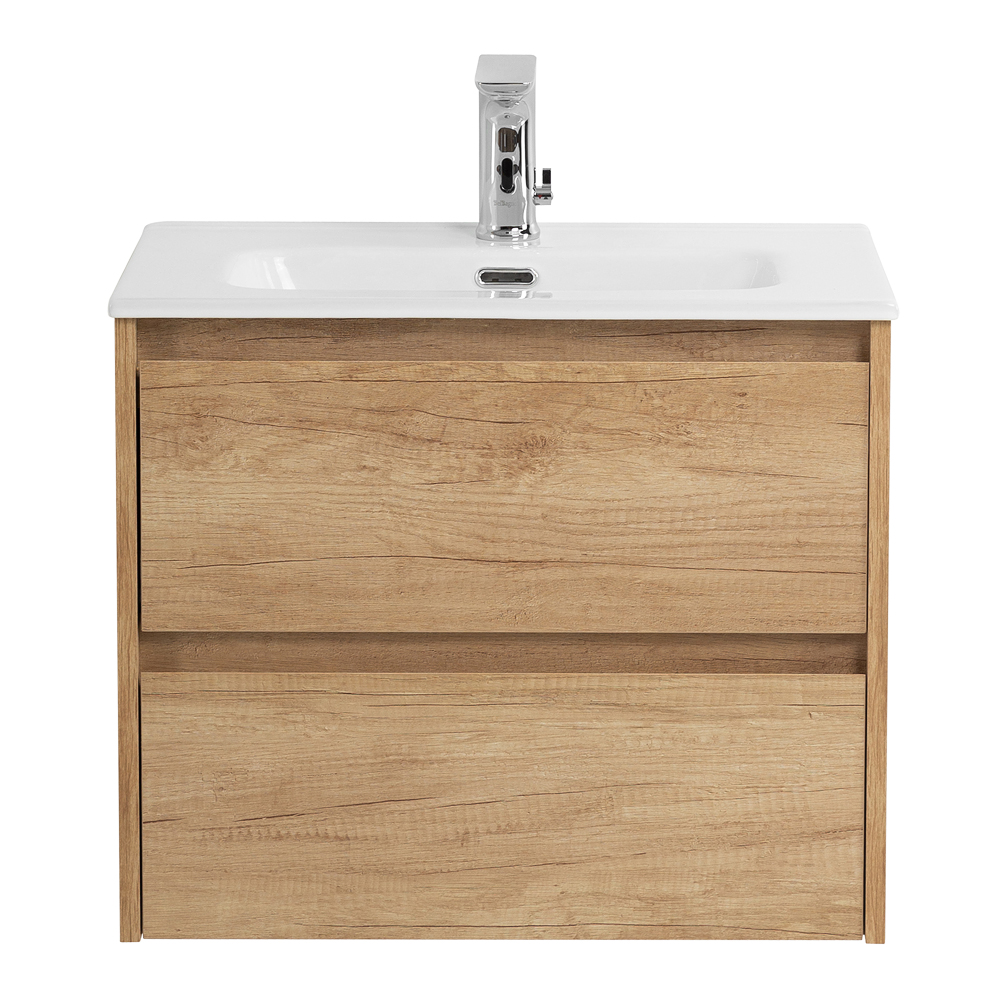 База под раковину подвесная BelBagno Kraft 39 500х500х390 мм, Rovere Nebrasca Nature (KRAFT 39-500/390-2C-SO-RNN)