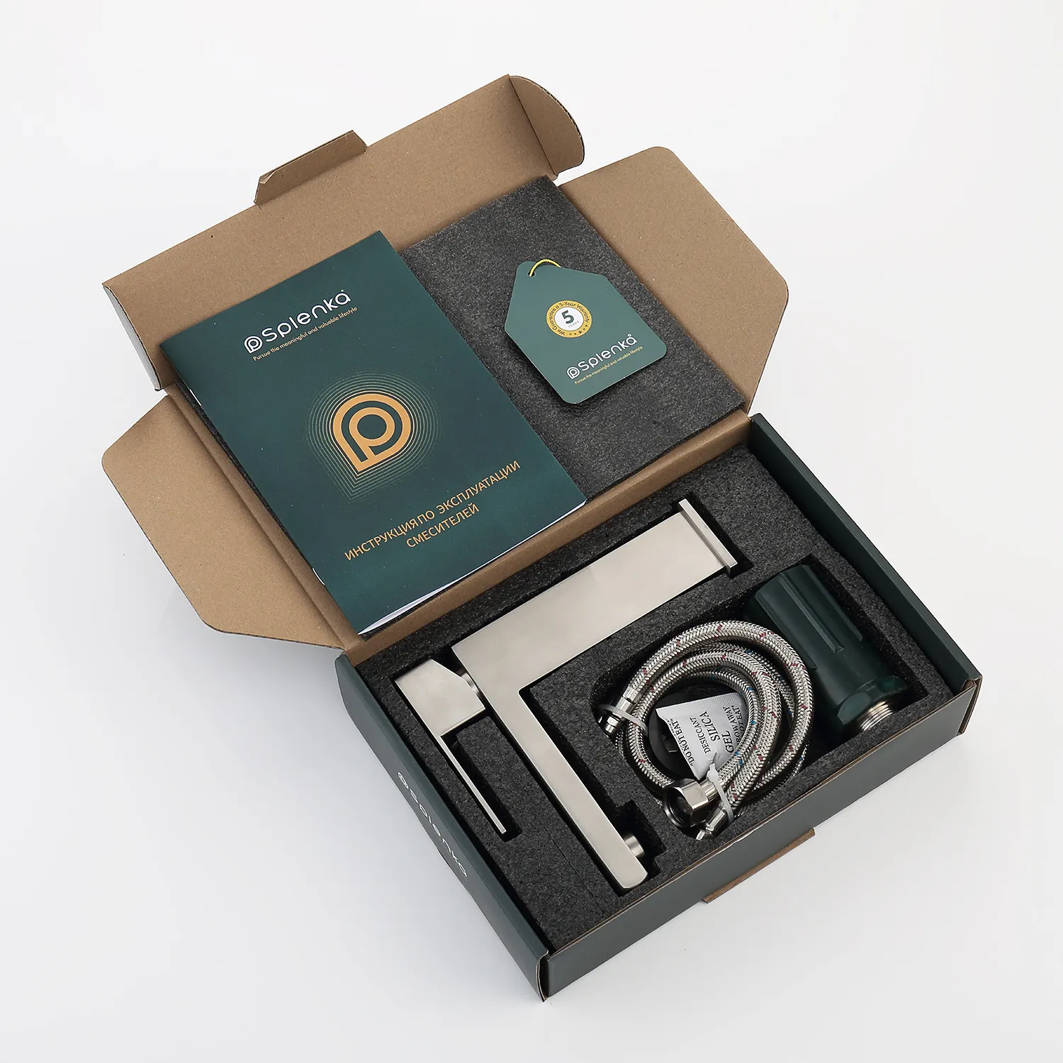 Смеситель Splenka для умывальника (S224.10.05)