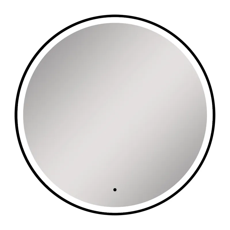 Зеркало Silver Mirrors Делуна/Deluna D600 TX (алюм. профиль, цвет черный, бесконтактный сенсор)