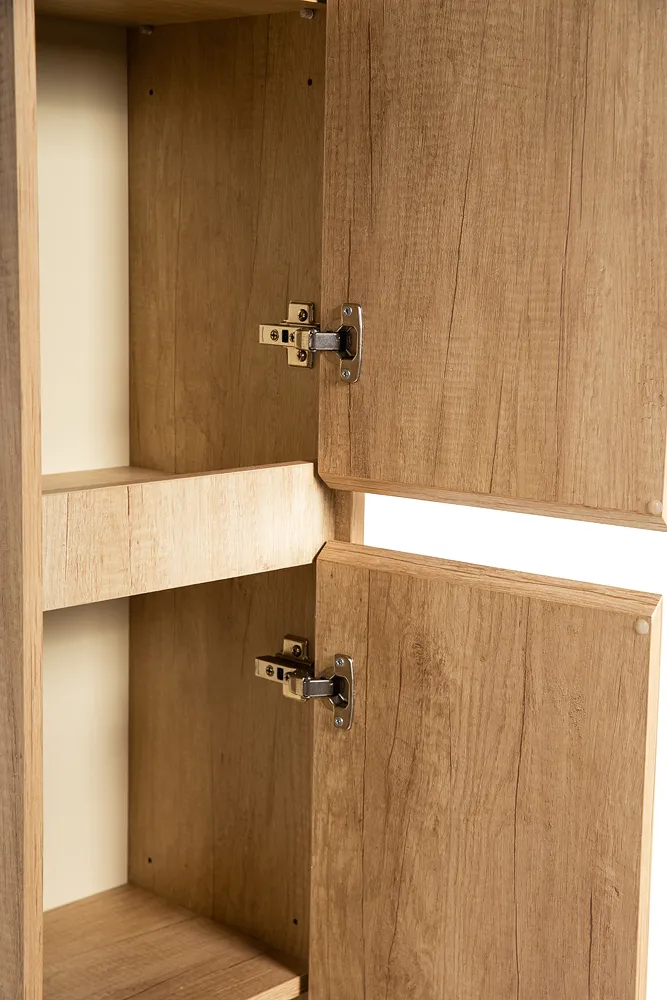 Шкаф подвесной BelBagno Kraft 330х1600х300 мм, Rovere Nebrasca Nature (KRAFT-1600-2A-SC-RNN-R)