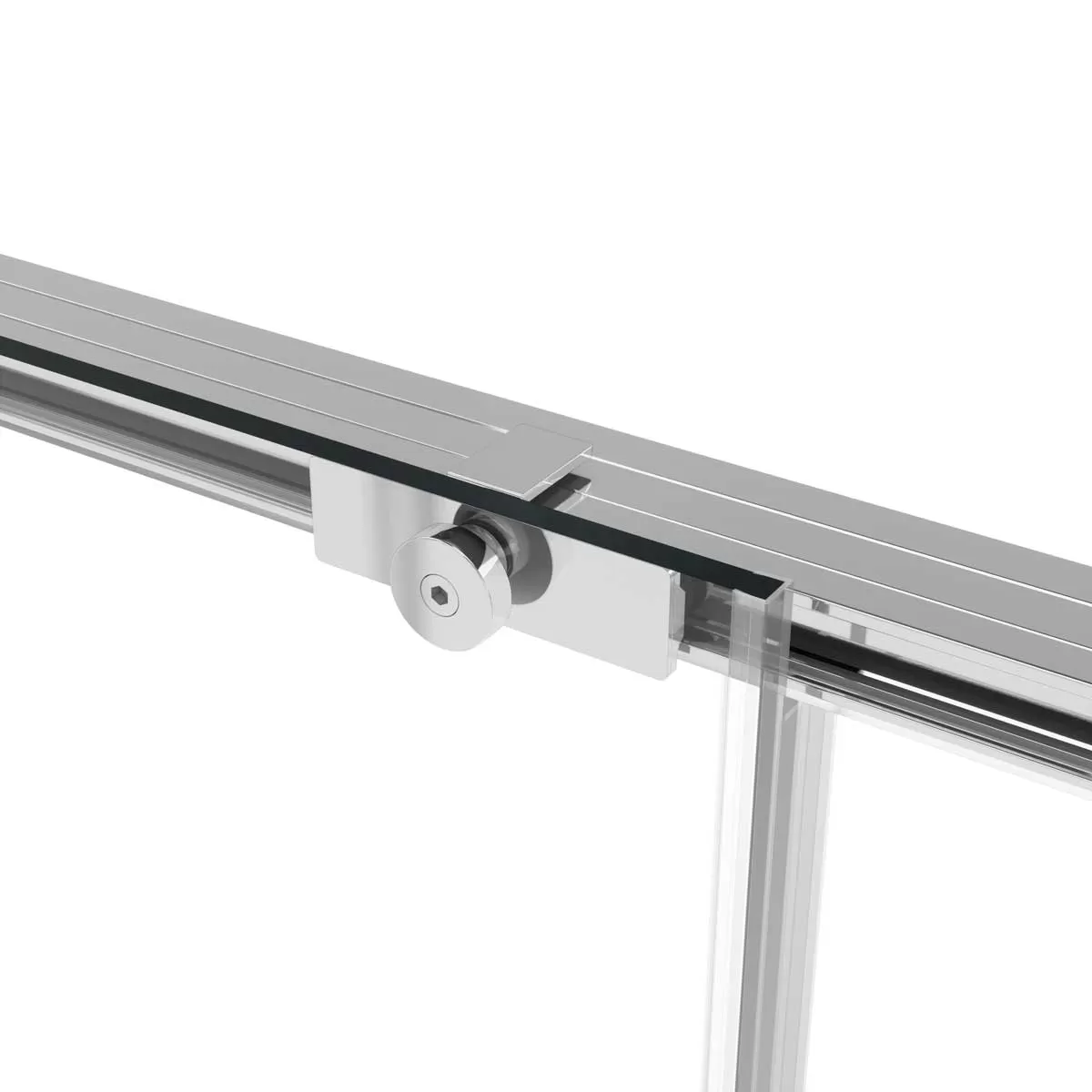 Душевая дверь Vincea Slim Soft (VDS-1SS120CL) 1200х2000 мм, хром, стекло прозрачное