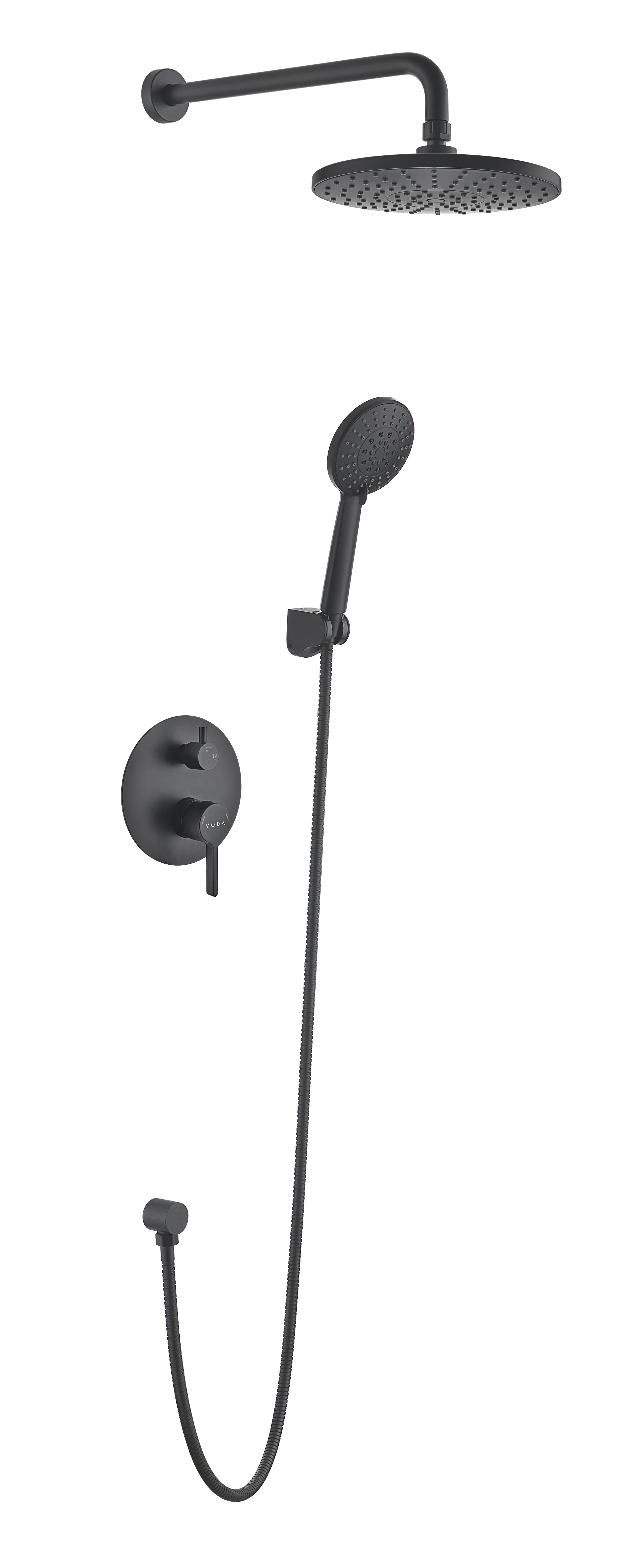 Душевая система скрытого монтажа VODA Vessel (VSLB Set_3in1)