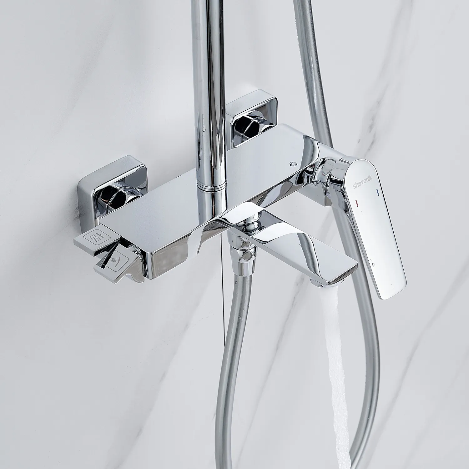 Душевая система Shevanik S4226, хром