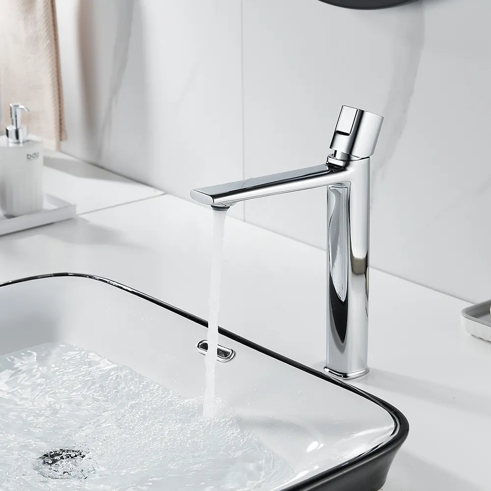 Смеситель для раковины высокий Maretti Lorenza LR32RF842-V, хром