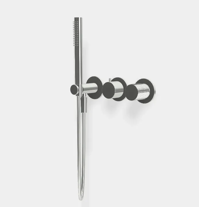 Смеситель для душа Fima Carlo Frattini Spillo Tech, G Collection, на 2 потребителя, хром (F3049TWX8GCR)