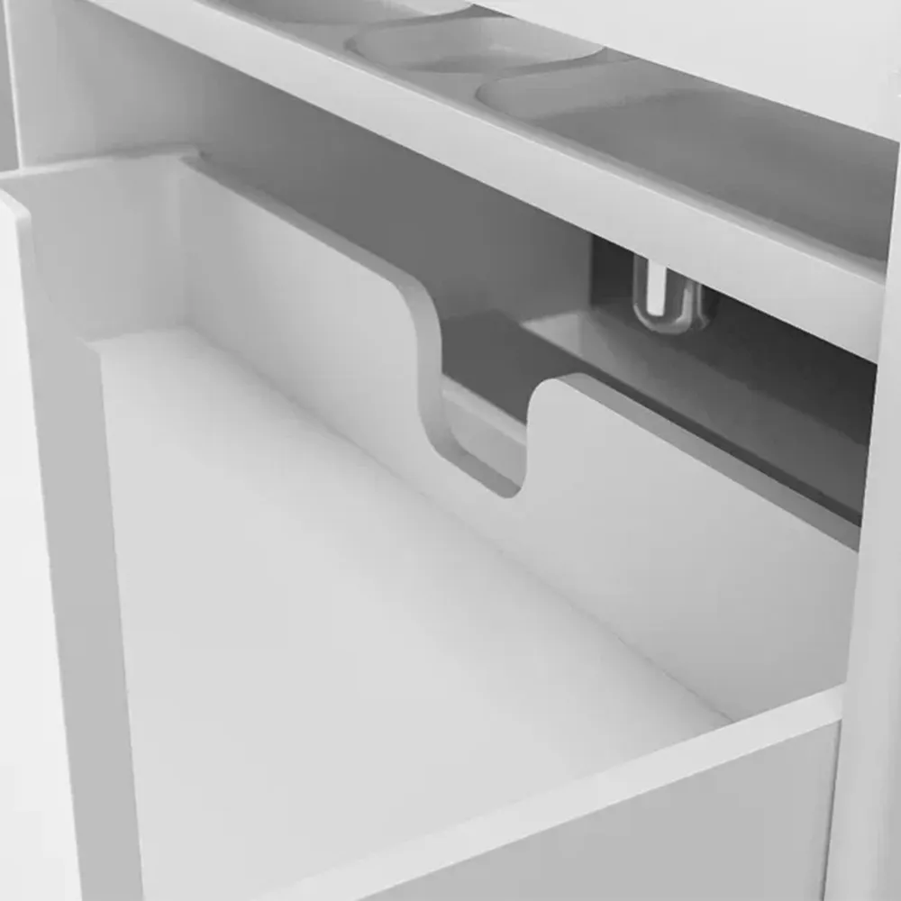 Тумба с раковиной подвесная Velvex Klaufs tp.KLA.COM.70.1Y, 70 см